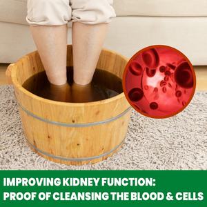 South Moon Erbe per la Cura del Corpo, Detox allo Zenzero, Confezione per Pediluvio, Liquido per Pediluvio Spa, Sacchetto per Pediluvio, Pediluvio per il Supporto Renale - Product Image 3