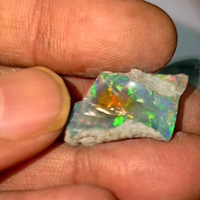 Lot de 16 opales éthiopiennes naturelles brutes de 20 mm à 35 mm, 189 carats, Iroc Sales, pierres précieuses brutes noires de haute qualité pour la fabrication de bijoux