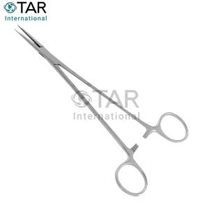 คีมหลอดเลือดแดงแบบหัวตรงขนาด18.0ซม. คีมสำหรับผ่าตัดทำจากสเตนเลสสตีลเครื่องมือทางการแพทย์สำหรับคลินิกมีคุณภาพ - Product Image 5