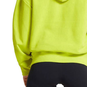 Sudadera con capucha de gran tamaño personalizar algodón polar mujer Sudadera con capucha y sudadera 320 Gsm color sólido Sudadera con capucha para mujer - Product Image 5