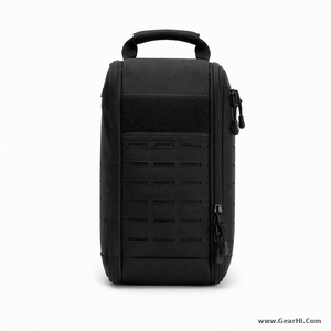 Ruggedized Heavy Duty AED Carry <b>Pouch</b> with Zipper Closure Nylon Material <b>Water</b> Resistant Public Access Defibrillator Storage Bag - Product Image 2