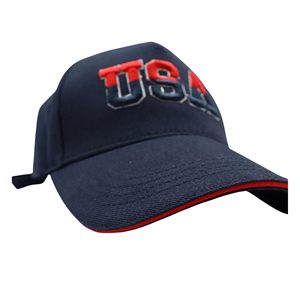 Casquette de baseball américaine avec broderie pour motifs imprimés - Product Image 1