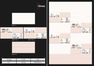 Carreaux muraux en céramique modernes 300x600mm pour salle de bain et cuisine, finition brillante ou mate, surface sculptée effet sucre, pour un design intérieur élégant et luxueux. - Product Image 3