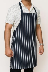 Tablier de cuisine sans manches 100% coton, tissu sergé imprimé, doux pour la maison, l'hôtel ou les restaurants, utilisation estivale, salles de bain - Product Image 4