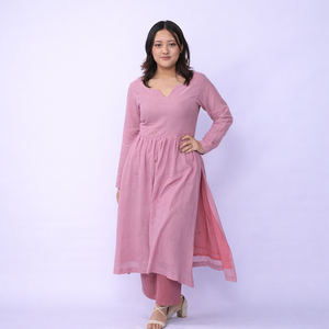 Extra-Thin <b>Linen</b> Kurti with Side Slit Breathable Dresses <b>Top</b> Comfortable and Stylish - Product Image 2