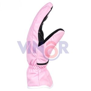 Gants de ski en cuir d'hiver avec logo personnalisé de haute qualité Gants de ski respirants à séchage rapide ajustables Nouveau design Gants de ski chauds avec logo personnalisé - Product Image 2