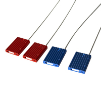 Sellos de Seguridad de Aluminio Numerados Personalizados ST-CS-HJ7, Sello de Cable de Acero Desechable para Logística