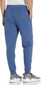 Pantalon de jogging pour homme, coupe slim moderne, tissu extensible, taille élastique avec cordon de serrage, chevilles à revers, plusieurs poches, vente en ligne. - Product Image 2