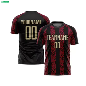Pakistan Wholesale Sublimation Custom Football Jersey Latest Design Soccer Uniform 100% Polyester Breathable Quick Dry Men's - Product Image 5