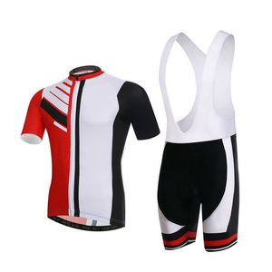 Conjuntos de ciclismo personalizados al por mayor, uniformes de poliéster 100% de alta calidad en tallas grandes, estilos disponibles - Product Image 3