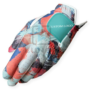 Disponible en todo tipo de clima y 100% guantes de golf unisex de cuero completo diseño de agarre firme cubierta de mano izquierda derecha - Product Image 5