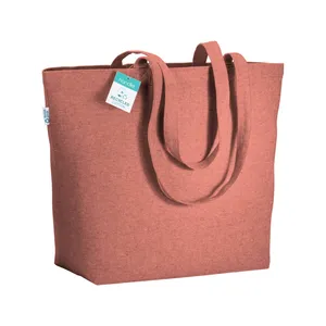 22119 Borse Promozionali Serie Shopper in Cotone Riciclato Sostenibile - Product Image 3