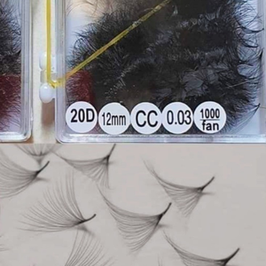 Extensiones de Pestañas Sintéticas CC de Volumen Completo, Gruesas, Profesionales, Pre-fabricadas 20D, para Uso Estético, Suministro al por Mayor de Fabricante Vietnamita - Product Image 6