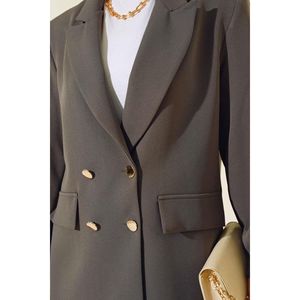 Veste blazer doublée Fume - Product Image 4