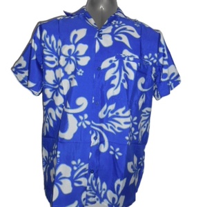 Top qualité fournisseur indien en vrac, vente de chemises à manches courtes à fleurs hawaïennes imprimées, articles d'été décontractés pour hommes pour les acheteurs authentiques - Product Image 1