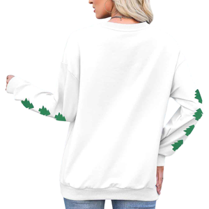 Venta al por mayor casual streetwear Drop Shoulder figuras transpirable Eco-friendly sudaderas con capucha de punto para las mujeres - Product Image 2