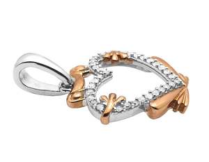 Colgante en forma de corazón de plata pura S925 de moda de alta calidad con diamante de moissanita regalo de joyería de estilo lujoso para niñas - Product Image 2