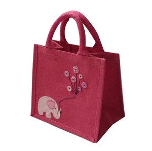 Bolsa de compras de yute ecológica de alta calidad, bolsa de arpillera con logotipo personalizado, el mejor precio de mercado para bolsas naturales de alta calidad - Product Image 5