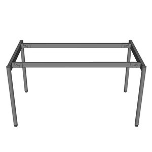 OMA II System 140x80cm Industrial Style <b>Office</b> Furniture Powder Coated HCOM205 with Steel Frame Assembly - Product Image 2