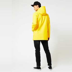 Chaqueta cortavientos ligera impermeable para exteriores para hombre, chaqueta de lluvia con cuello levantado, chaqueta deportiva personalizada transpirable empacable con letras - Product Image 5