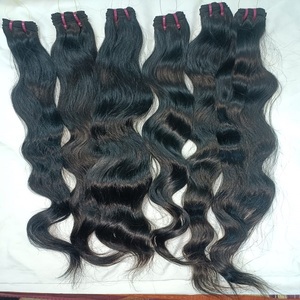 Extensions de cheveux brésiliens Remy perruques de cheveux vierges indiens vague de corps naturelle 28-30 pouces longueur étirée matériel de cheveux humains bruts - Product Image 3