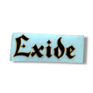 สติ๊กเกอร์ 'Exide' สำหรับแบตเตอรี่ จำนวน 1 คู่ - Product Image 2