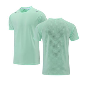 T-shirt col rond pour homme, haut de haute qualité, prix de gros - Product Image 2