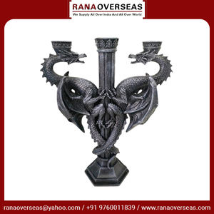 Bougeoir dragon en métal de qualité supérieure pour les décorations de table de mariage d'hôtel à la maison à bon prix - Product Image 3