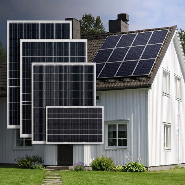 High Efficiency 22% N Type Topcon 24v / 36v Household Photovoltaic Panels Module Monocrystalline Off Grid Solar Panel