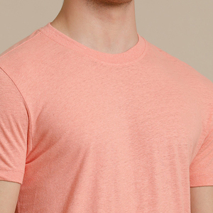 เสื้อยืดคอกลมสำหรับผู้ชายผ้าคอตตอน100% ระบายอากาศได้ดีพิมพ์ลาย OEM - Product Image 6