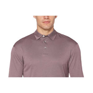 Polo da Golf da Uomo PGA Tour, Taglia XX-Large, Viola Scuro, in Tessuto Spandex Lavorato a Maglia con Motivo Stampato, Lunghezza Corta, ODM, Taglia XL - Product Image 2