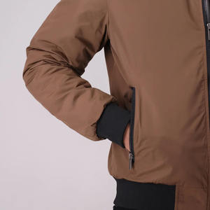 Vente chaude Blouson aviateur pour homme décontracté Automne Hiver Chaud Mode Veste et Manteaux Outwear - Product Image 3