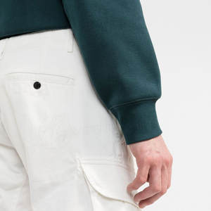 Custom Plus Size <b>Men's</b> Solid Eco-Friendly Cotton Cargo <b>Shorts</b> with Custom Logo Casual <b>White</b> Sweat Multiple Pockets - Product Image 5