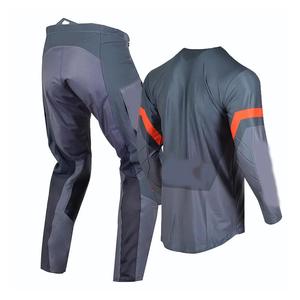 Combinaison de course moto unisexe à manches longues, colorée, à séchage rapide, en polyester/nylon, kit de motocross professionnel toutes saisons, flexible - Product Image 2