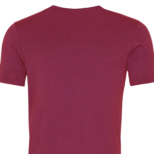 Camiseta Ajustada Color Granate, Algodón Suave, Ropa Casual para Hombre, Camiseta Lisa, Calidad Premium, Cómoda, Unisex, Personalizable con Logotipo OEM - Product Image 4