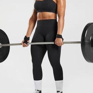 เลกกิ้งโยคะผู้หญิง ดีไซน์คลาสสิก ทรงพอดีตัว ออกแบบโลโก้ได้ตามต้องการ ผลิตจากผ้าที่ยั่งยืน เนื้อผ้านุ่มสบาย เหมาะสำหรับออกกำลังกาย สินค้ามาใหม่ บริการ OEM - Product Image 5