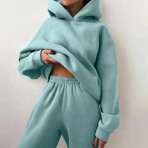 Custom Sweatsuits Unisex Sets <b>Women</b> 500 Gsm Hoodie <b>Sweatpants</b> and Hoodie Set Two Piece Set <b>Women</b> Clothing - Product Image 5