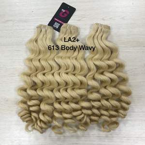 Bande de cheveux humains 100 vierge Remy bande dans l'extension de cheveux Double dessiné européen DHL FEDEX ensemble Style génie trame - Product Image 3