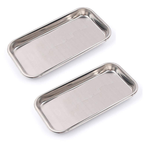 Bandeja Quirúrgica de Acero Inoxidable de Alta Calidad con Certificación CE para Juego de Instrumentos, Bandeja Médica Reutilizable con Certificación ISO13485 - Product Image 2