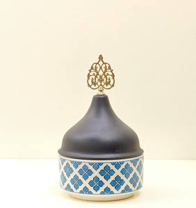 Arabic Black <b>Lid</b> Dates <b>Serving</b> <b>Bowl</b> Box for Ramadan in Customized Finished Latest Look Modern Design Pot for <b>Serving</b> Use - Product Image 4