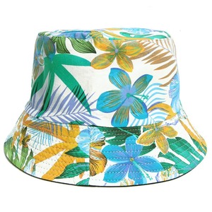 Sombrero de ala ancha de verano de pescador con estampado completo reversible personalizado hoja de palma unisex diseñador protección solar al aire libre sombreros de cubo - Product Image 4