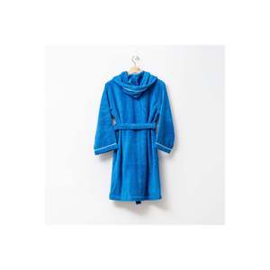 Be-0817-Bl Peignoir pour enfants 100% coton bleu 65x65 cm - BLEU - Product Image 2