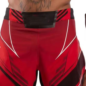 Short MMA à sublimation personnalisé pour adulte pour hommes-Short d'entraînement fitness d'arts martiaux respirant léger 100% polyester - Product Image 5