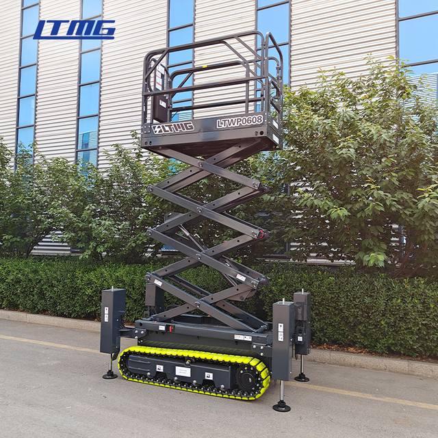 LTMG Aerial Work Platform New Battery Powered Scissor Lift 7.8m 550kg Scissor Lift Platform for Sale