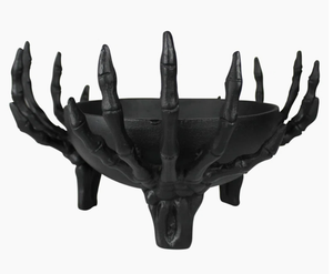 ชามโลหะอลูมิเนียมสีดำหรูหราทำด้วยมือตกแต่งโต๊ะบ้านสำนักงานด้วยลวดลายสวยงามกลางขัดเทคนิค - Product Image 2