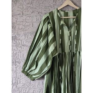 Light Green <b>Boho</b> Maxi <b>Dress</b> Diamond Decoration Empire Slits Breathable Fabric XS for <b>Summer</b> Holidays Club Dinner Celebrations - Product Image 4