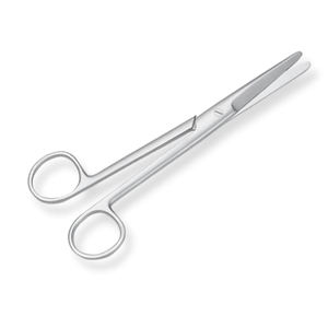 กรรไกรผ่าตัดแบบตรง9 "ทื่อ/ทื่อเครื่องมือทางการแพทย์ปรับแต่งได้ตามต้องการ - Product Image 2