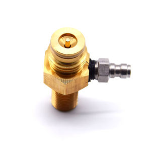 Tanque de CO2 de aluminio de ajuste universal de 20 oz compatible con marcadores de paintball (EE. UU.) - Product Image 5