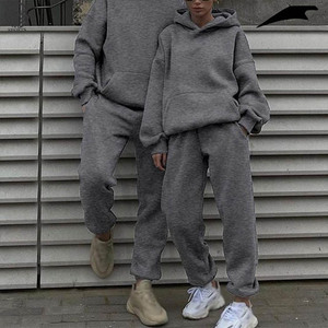 Vente flash 2025 – Sweat à capuche oversize en molleton français de haute qualité, unisexe, tricoté, anti-rétrécissement, écologique, séchage rapide, uni - Product Image 3