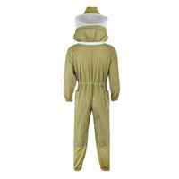 Combinaison de travail d'apiculture en coton Costume d'abeille antistatique fourni par l'usine pour l'apiculteur Vente en gros en vrac